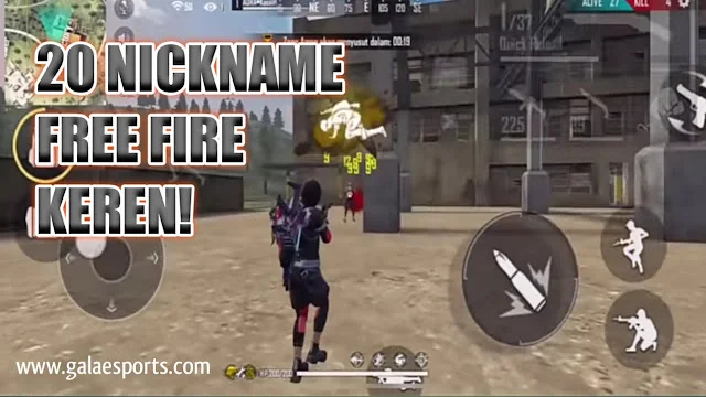 Free Fire - 35 NickName Keren Terbaru Wajib Coba Free Fire - 35 NickName Keren Terbaru Wajib Coba