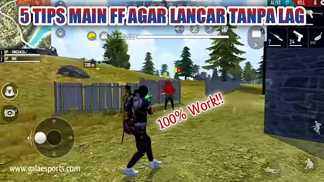 Cara Agar Bermain Free Fire tidak Ngelag